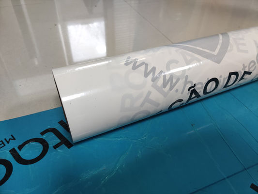 500mm 45 micron White Film Printing Logo UV Blocking Window Glass Protection Film