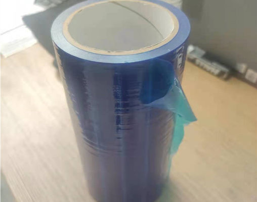 50 Micron Aluminium Vent Duct Protective Film High Tack Blue Duct Film