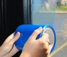 Self-Adhesive Glass Mask For Painting Windows And Glass