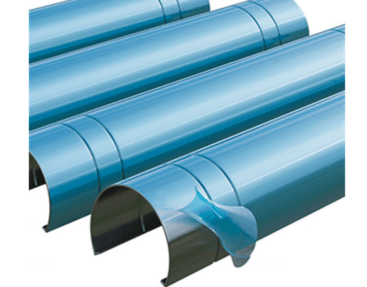 1100mm 35micron Sandwich Panel Protection Film For Lacquered Sheet Metal