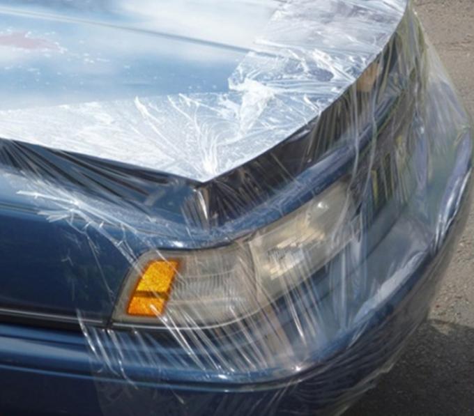 Temporary Auto Car Collision Wrap Film WreckAWrap Salvage 5mil 36inch